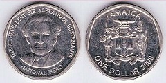 1 dollar 2008 Jamaïque
