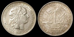 1 gourde 1882 Haïti 