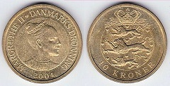10 kroner 2004 Danemark 