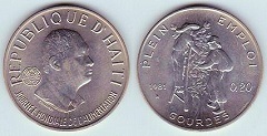 20 centimes 1981 Haïti 