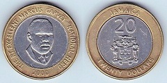 20 dollars 2000 Jamaïque 