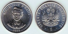 5 centimes 1995 Haïti 