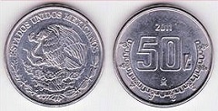 50 centavos 2011 Mexique 
