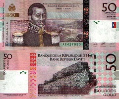 billet 50 gourdes 2004 Haïti 