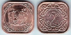 5 cent 1988 Suriname