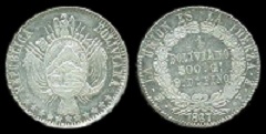 1 Boliviano Bolivie