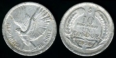10 Pesos 1958 Chili