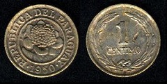 1 Centimo 1950 Paraguay