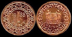 1 Cent 1988 Suriname