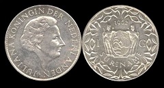 1 Gulden 1962 Suriname