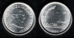 10 Centesimos 1994 Uruguay 