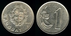 1 Nuevo Peso 1980 Uruguay