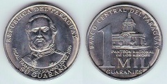 1000 Guaranies 2006 Paraguay