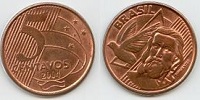 5 centavos 2004 brésil