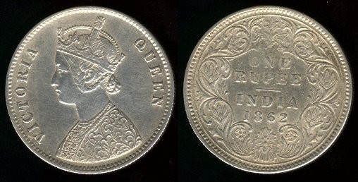 1 roupie 1962 Inde