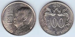 100 hwan 1959 Corée du Sud