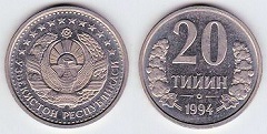 20 tiyin 1994 Ouzbékistan 
