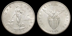 1 peso 1903 Philippines 