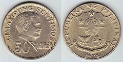 50 sentimos 1974 Philippines 