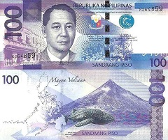 billet 100 pesos 2010 Philippines