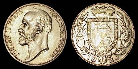 2 franken 1924