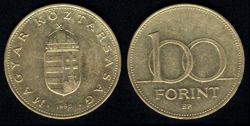 100 forint 1992 Hongrie
