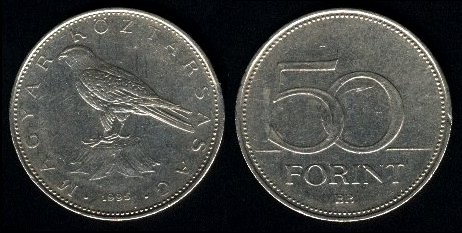 50 forint 1992 Hongrie