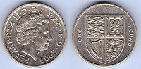 1 pound 2008 Grande Bretagne 