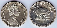 1 pound 2005 Gibraltar 