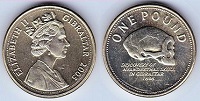 1 pound 2005 Gibraltar