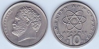 10 drachmes 1982 Grèce 