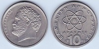 10 drachmes 1982 Grèce