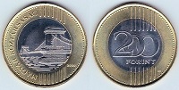 200 forint 2009 Hongrie 