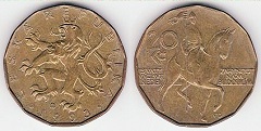 20 korun 1993 République Tchèque