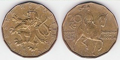 20 korun 1993 République Tchèque
