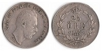 25 ore 1865 Suède