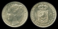 demi gulden 1898 Pays-Bas