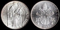 1000 lire 1996 Vatican