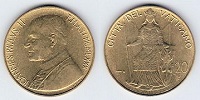 20 lire 1979 Vatican