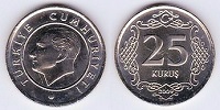 25 kurus 2009 Turquie 