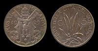 5 centesimi 1929 vatican