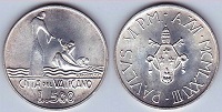 500 lire 1978 Vatican 