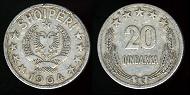 20 qindarka 1964 albanie