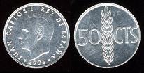50 centimos 1975 Espagne