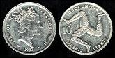 10 pence 1992 ile de man