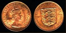 1/12 shilling 1966 Jersey