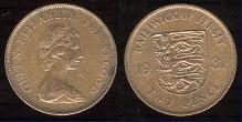 2 pence 1981 Jersey