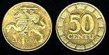 50 centu Lituanie 1997