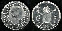1 florin ou gulden 2001 Pays-Bas