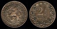 2 cent et demi 1935 Pays-Bas